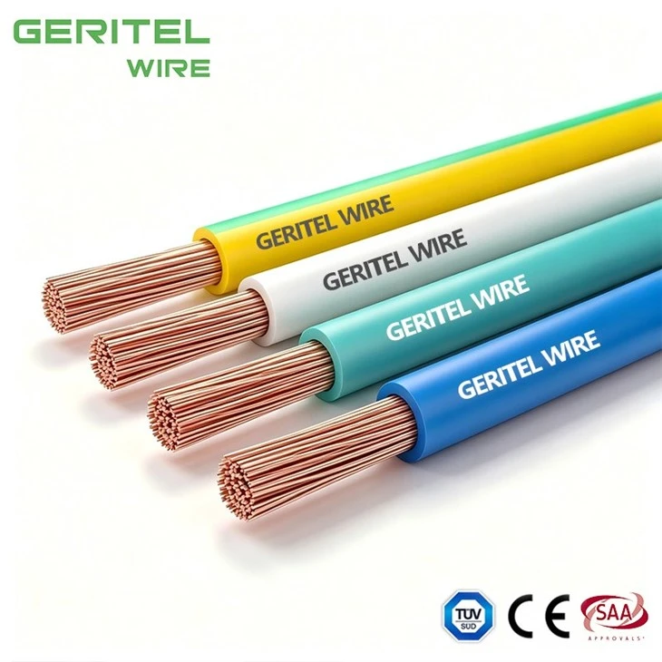 185 Mm² H07V-K Industrial Cable For Power Cabinets And Earthing factory