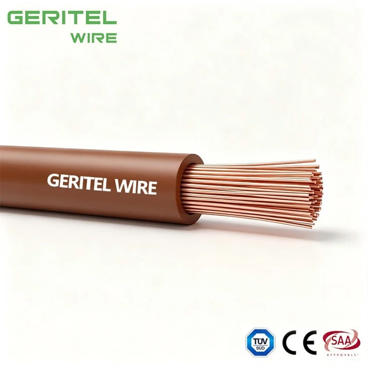 4 Mm² H07V-K Wire For HVAC And Pump Control Panel Applications price